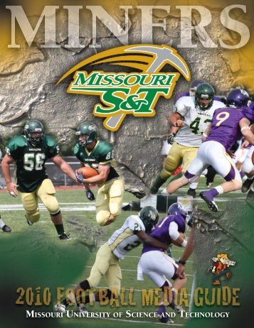 2010 Football Media Guide - Missouri S&T Athletics