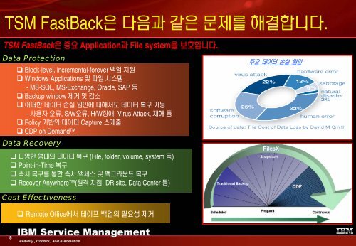 TSM FastBack - IBM