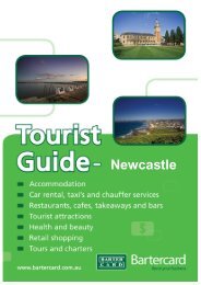 Newcastle - Bartercard Travel