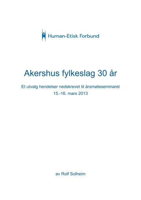 Last ned pdf her! - Human-Etisk Forbund