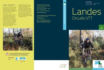 Circuits VTT - Conseil général des Landes