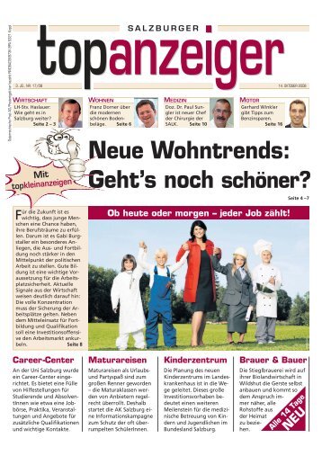 Neue Wohntrends: Geht's noch schöner? - Top Anzeiger