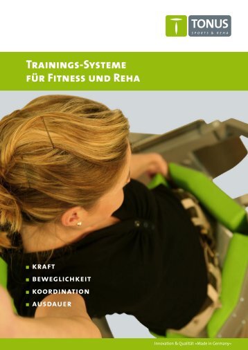 Trainings-Systeme für Fitness und Reha - TONUS sports & reha