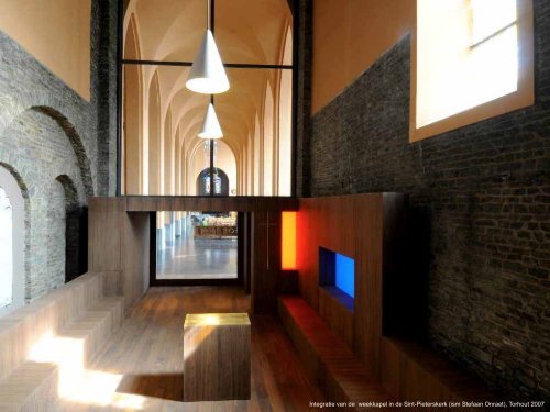 Sacrale ruimte - Tom Callebaut - Open kerken
