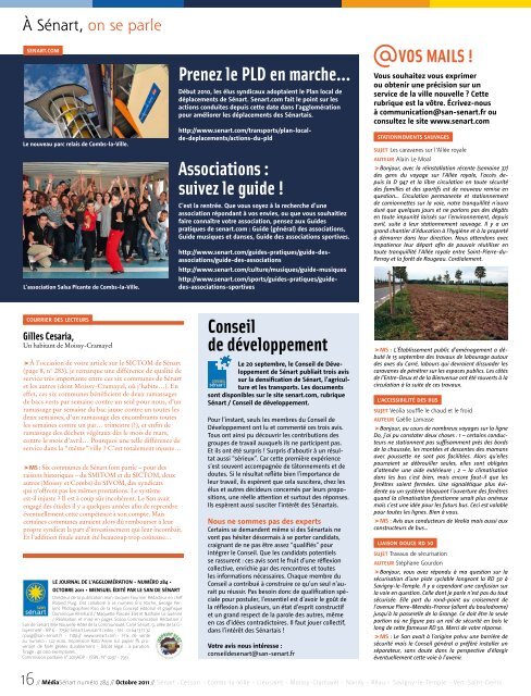 Média Sénart 284 octobre 2011 - San de Sénart