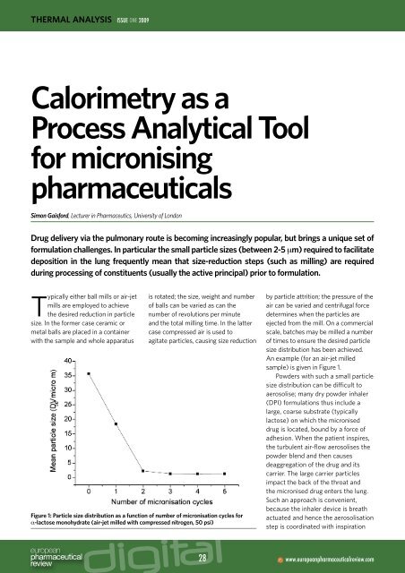 Real time PCR - European Pharmaceutical Review