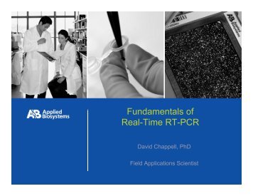 Fundamentals of Fundamentals of Real-Time RT-PCR