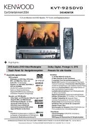 KVT-925DVD - Kenwood