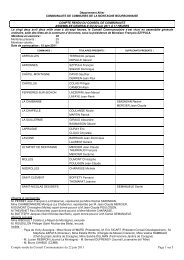 Compte-rendu du Conseil Communautaire du 22 juin 2011 Page 1 ...