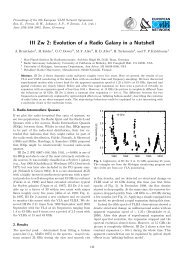 III Zw 2: Evolution of a Radio Galaxy in a Nutshell - Mpifr-bonn.mpg.de