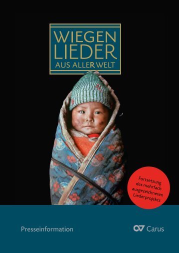 Download Pressemappe "Wiegenlieder aus aller Welt"