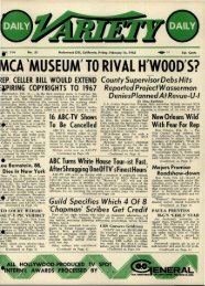 MCA MUSEUM' TO RIVAL rwood'S?