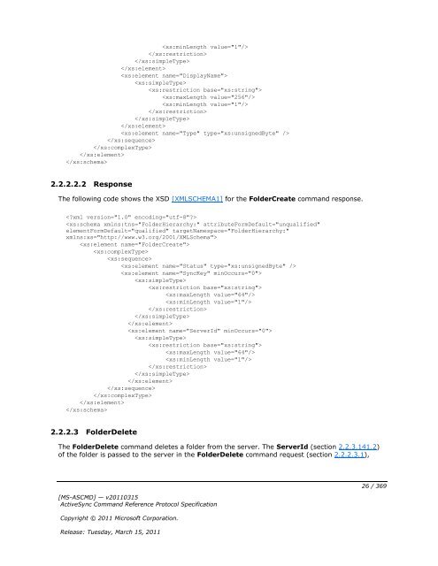 [MS-ASCMD]: ActiveSync Command Reference Protocol Specification