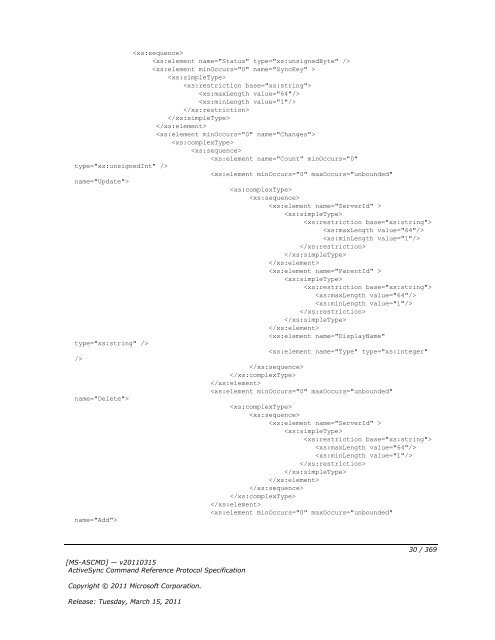 [MS-ASCMD]: ActiveSync Command Reference Protocol Specification