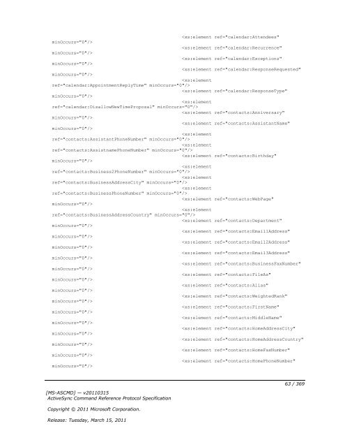 [MS-ASCMD]: ActiveSync Command Reference Protocol Specification