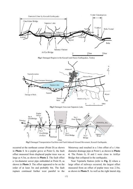 Damage of Bridges Resulting from Surface Rupture of Faults in the ...