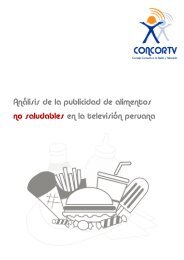 AnÃ¡lisis de la publicidad de alimentos no saludables en ... - Concortv