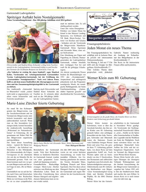 Gartenstadt Waldhof Journal Juni 2013_o.1.Seite - BÃ¼rgerverein ...