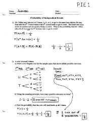 Pre Calculus Math 40s Standards Test Probability Answers Pdf