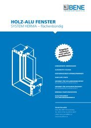 HOLZ-ALU FENSTER - bene-alu fenster