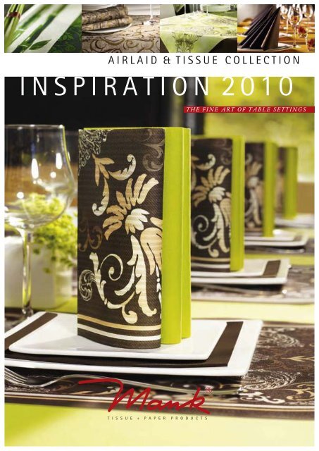 Mank Katalog Inspiration 2010 - Tischvielfalt