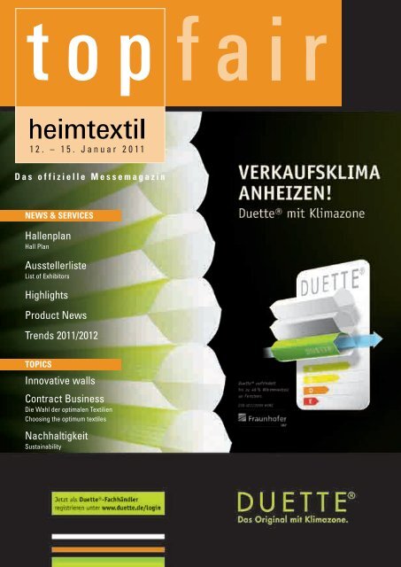 Heimtextil 2011 Top Fair