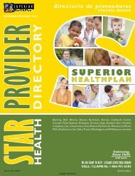 summer/verano 2012 er directory - Fostercare Texas