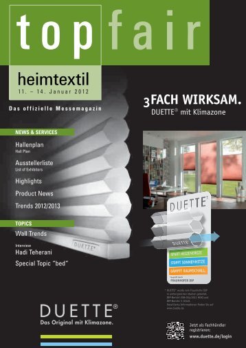 TOPFAIR Heimtextil 2012