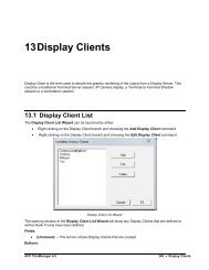 Chapter 13 - Display Clients - ThinManager 6.0 Help Manual