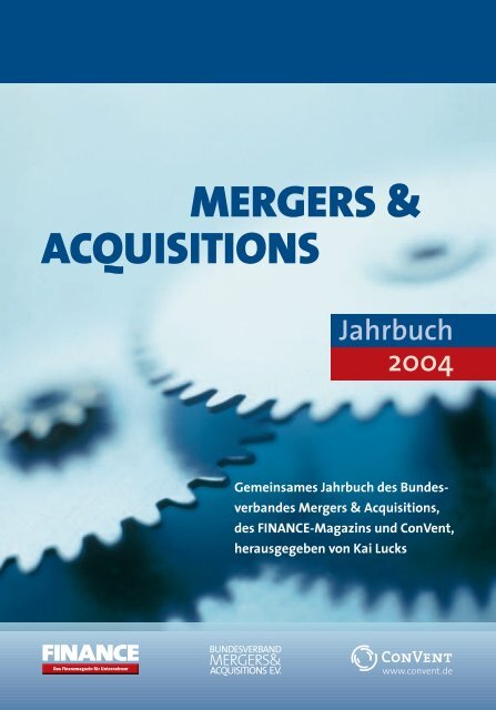 Bundesverband Mergers & Acquisitions, FINANCE ... - Klein & Coll.