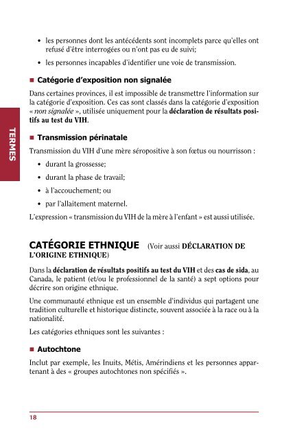 Guide des termes d'usage dans l'Ã©pidÃ©miologie et la surveillance du ...