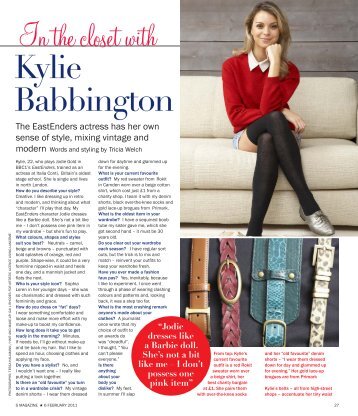 ITC Kylie Babbington P1 - Tricia Welch