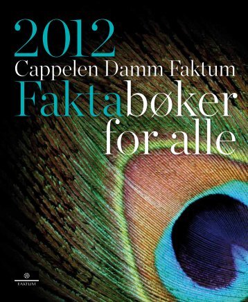 Faktum katalog - Cappelen Damm