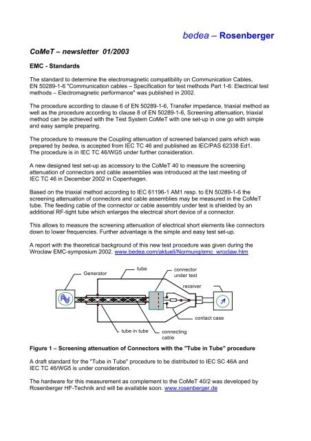 bedea â Rosenberger - Bedea Berkenhoff & Drebes GmbH