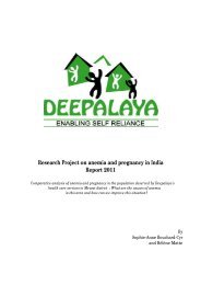 Report 2011 - Deepalaya