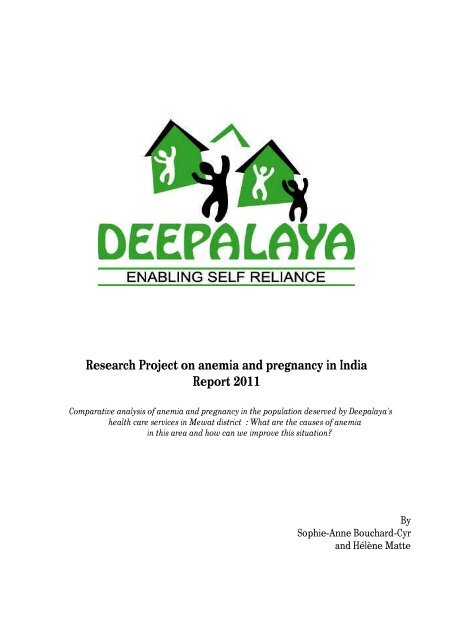 Report 2011 - Deepalaya