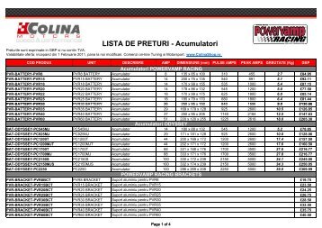 Lista de preturi_POWERAMP_Colina Motors_Febr 2011 (2)