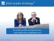 BOS Powerpoint Presentation - Blue Ocean Strategy