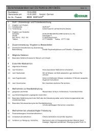 Sicherheitsdatenblatt nach EG-Richtlinie 2001/58/EG 8000 ISOFLEXÂ®