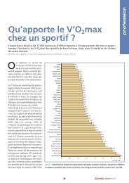profession Qu'apporte le V'O2 max chez un sportif - msport.net