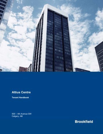 Altius Centre - Brookfield Properties