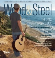 The 2013 GuiTar Guide - Taylor Guitars