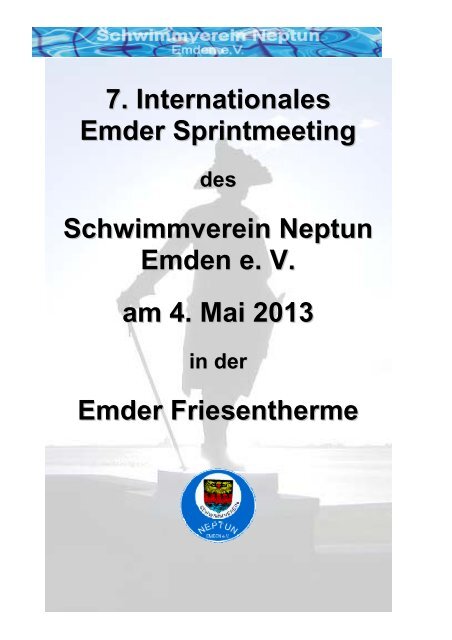 Ausschreibung - Schwimmverein Neptun Emden e.V.