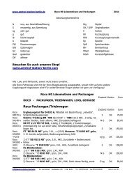 Roco H0 Lokomotiven und Packungen - Zentral-Station-Berlin