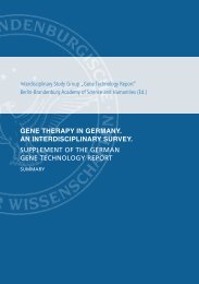 Gene Therapy in Germany - American Society of Gene & Cell Therapy