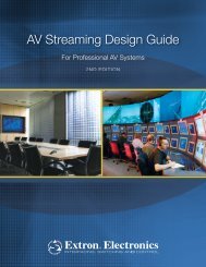 AV Streaming Design Guide - Esistemas