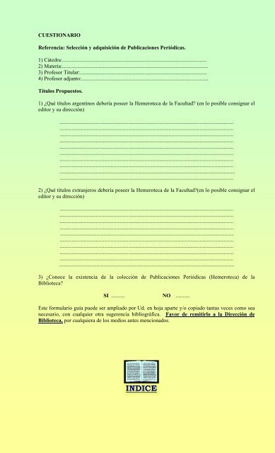 alerta bibliografico - Facultad de Derecho - Universidad de Buenos ...