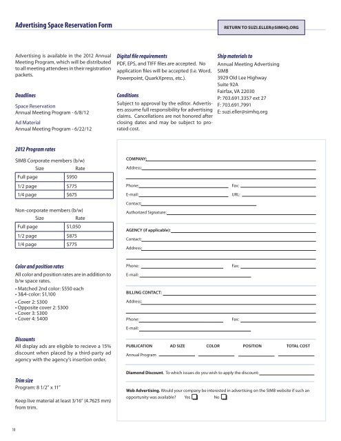 2012 Annual Meeting & Exhibition - Society for Industrial Microbiology