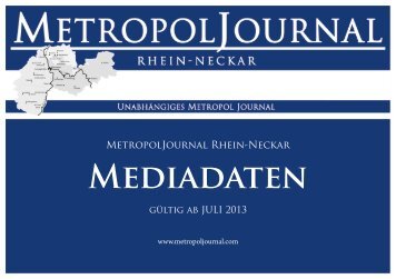 Mediadaten Download - MetropolJournal Rhein-Neckar