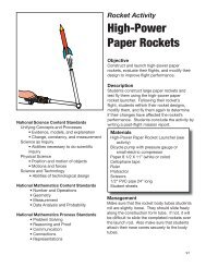 NASA High Powered Rocket